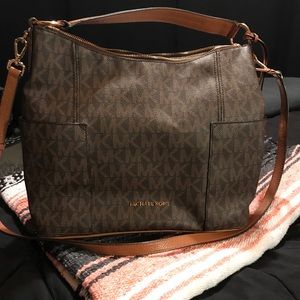 Large Michael Kors cross body bag